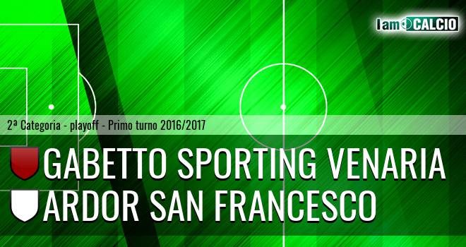 Gabetto Sporting Venaria - Ardor San Francesco