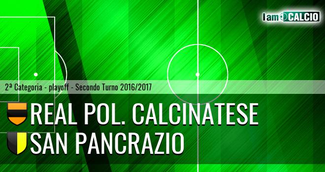 Real pol. Calcinatese - San Pancrazio