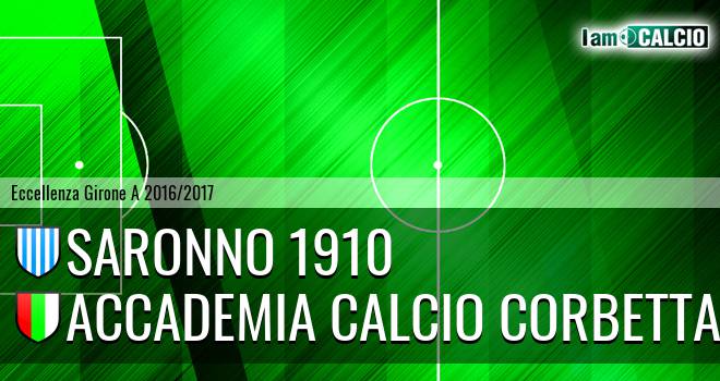 Saronno 1910 - Accademia Calcio Corbetta Vittuone