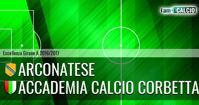 Arconatese - Accademia Calcio Corbetta Vittuone