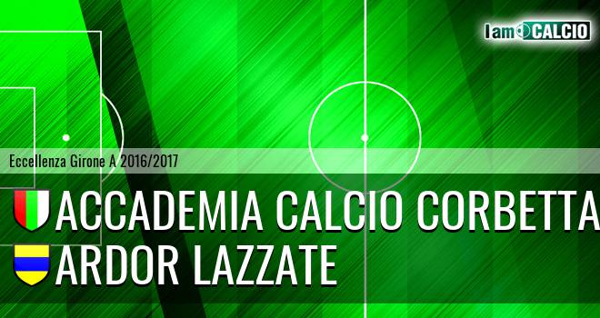 Accademia Calcio Corbetta Vittuone - Ardor Lazzate