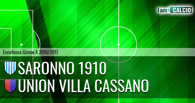 Saronno 1910 - Union Villa Cassano