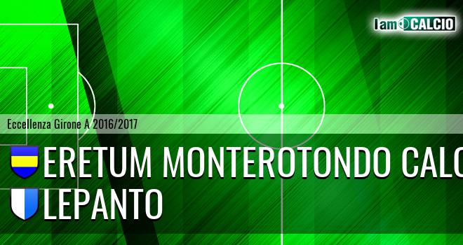 Eretum Monterotondo Calcio - Lepanto