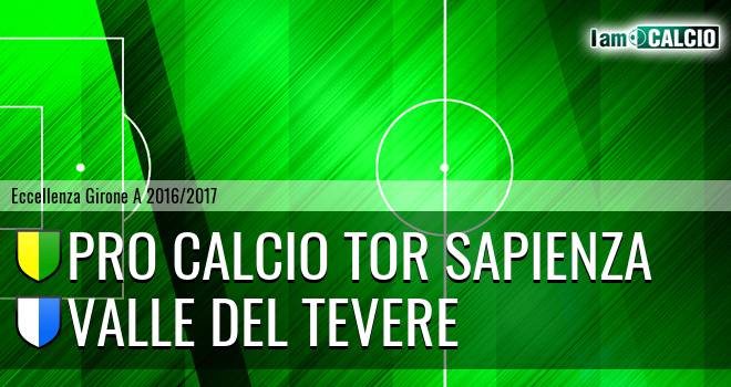 Pro Calcio Tor Sapienza - Valle del Tevere