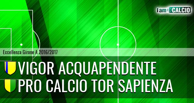 Vigor Acquapendente - Pro Calcio Tor Sapienza