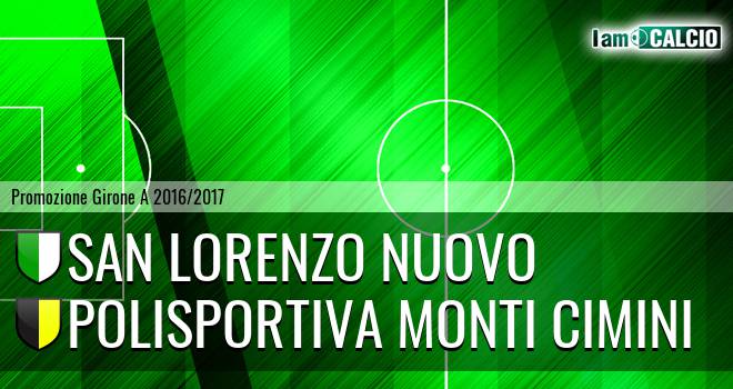 San Lorenzo Nuovo - Polisportiva Monti Cimini