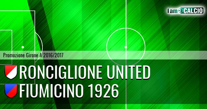 Ronciglione United - Fiumicino 1926