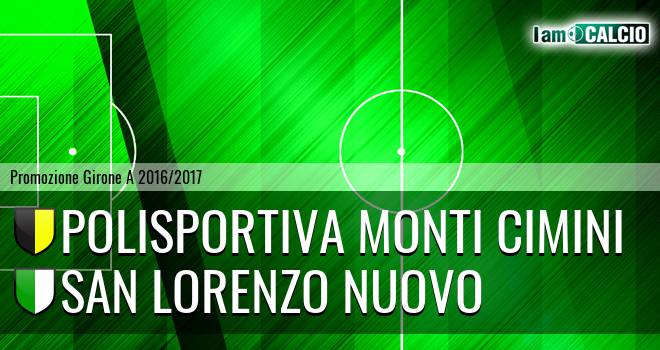 Polisportiva Monti Cimini - San Lorenzo Nuovo