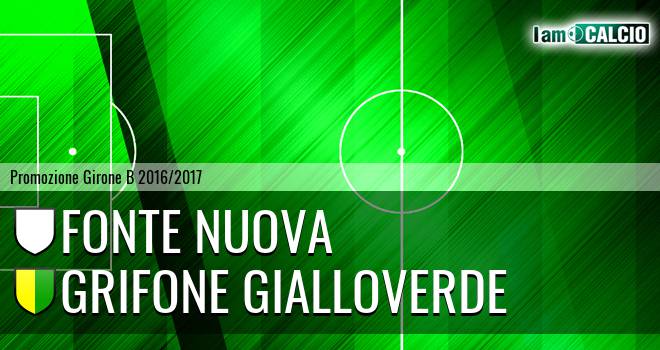 Fonte Nuova - Grifone Gialloverde