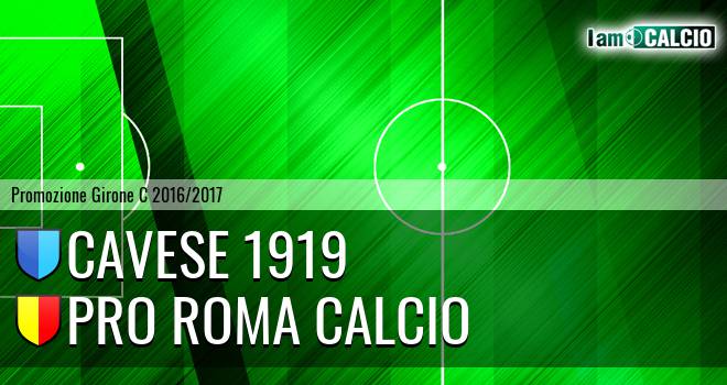 Cavese 1919 - Pro Roma Calcio