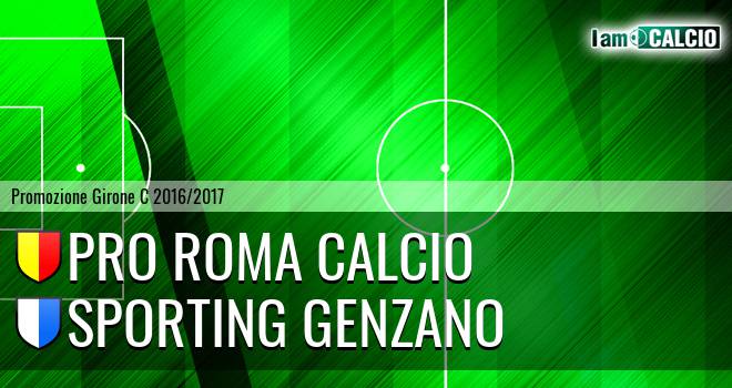 Pro Roma Calcio - Sporting Genzano