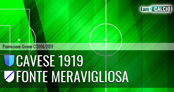 Cavese 1919 - Fonte Meravigliosa