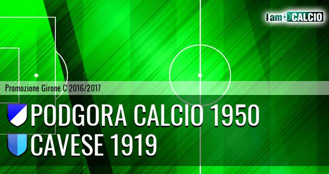 Podgora calcio 1950 - Cavese 1919