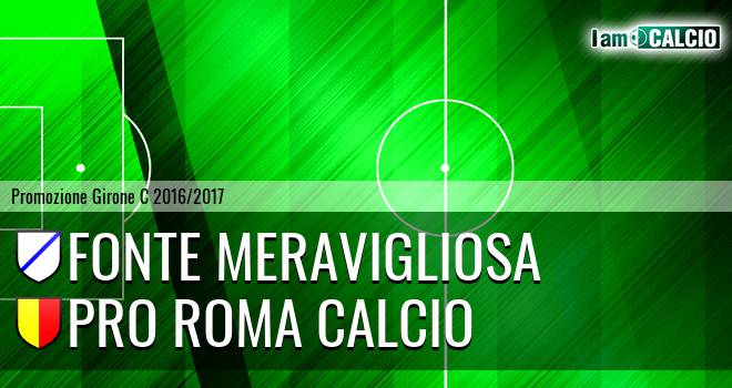 Fonte Meravigliosa - Pro Roma Calcio