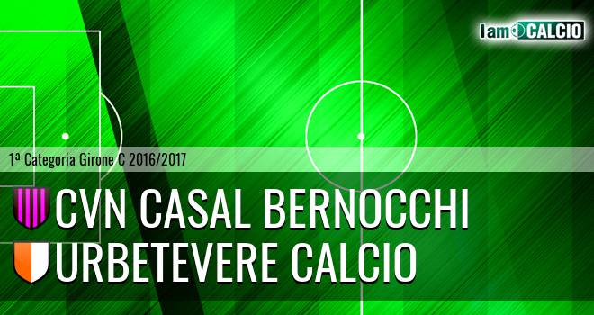 Cvn Casal Bernocchi - Urbetevere Calcio