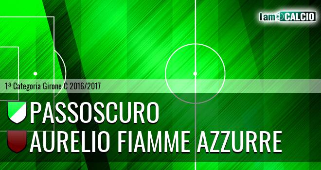 Passoscuro - Aurelio Fiamme Azzurre