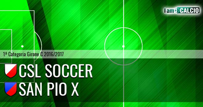 CSL Soccer - San Pio X