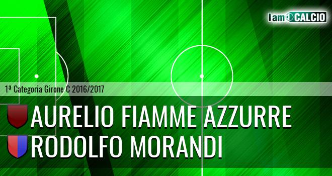 Aurelio Fiamme Azzurre - Rodolfo Morandi