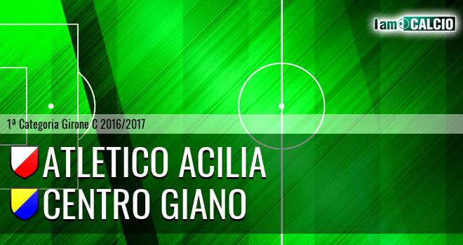 Atletico Acilia - Centro Giano