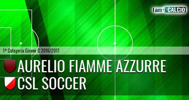 Aurelio Fiamme Azzurre - CSL Soccer