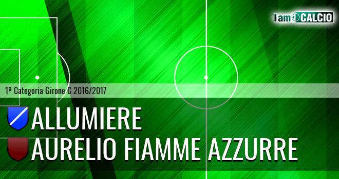 Allumiere - Aurelio Fiamme Azzurre