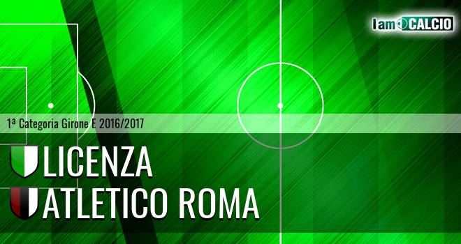 Licenza - Atletico Roma