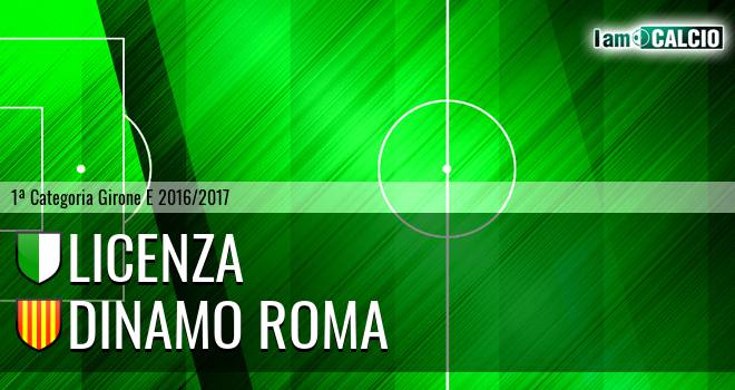 Licenza - Dinamo Roma