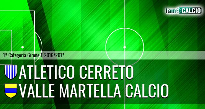 Atletico Cerreto - Valle Martella Calcio