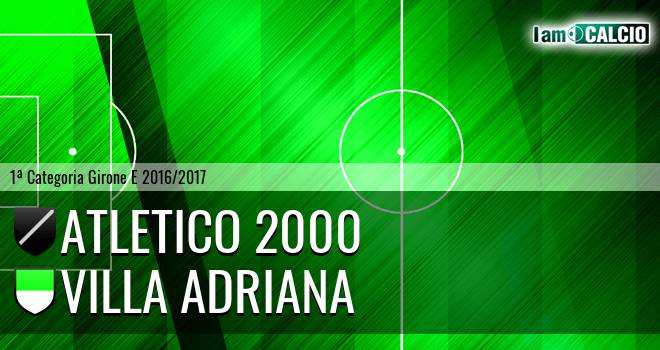 Atletico 2000 - Villa Adriana