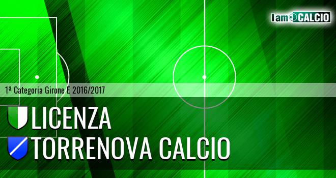 Licenza - Torrenova calcio