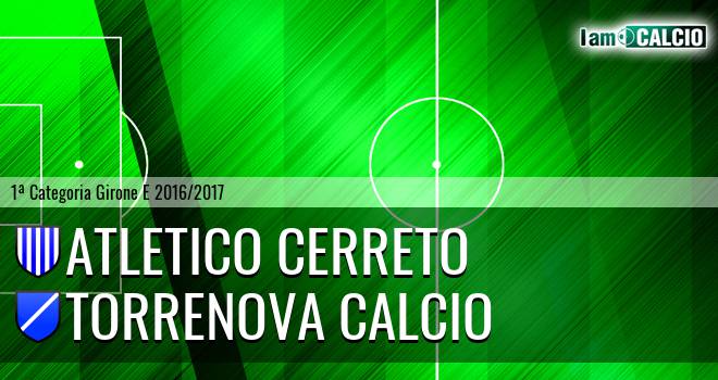 Atletico Cerreto - Torrenova calcio