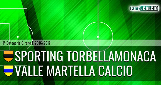 Sporting Torbellamonaca - Valle Martella Calcio