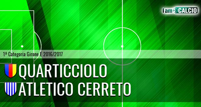 Quarticciolo - Atletico Cerreto