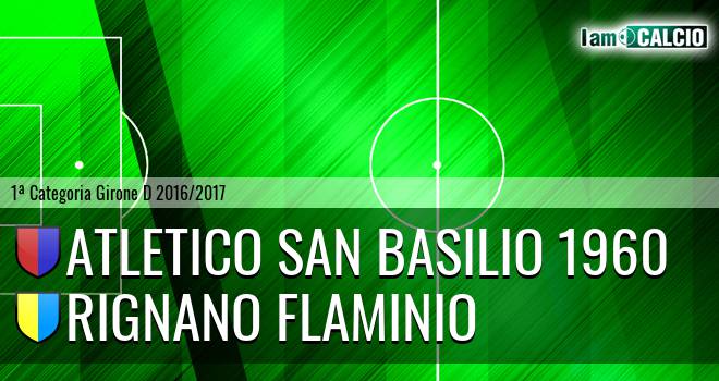 Atletico San Basilio 1960 - Rignano Flaminio