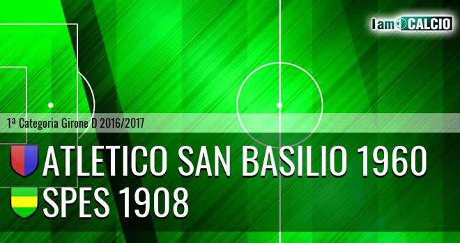 Atletico San Basilio 1960 - Spes 1908