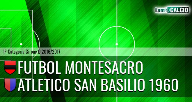 Futbol Montesacro - Atletico San Basilio 1960