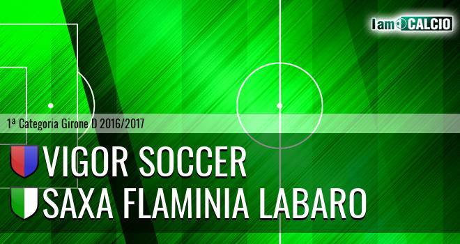 Vigor Soccer - Saxa Flaminia Labaro