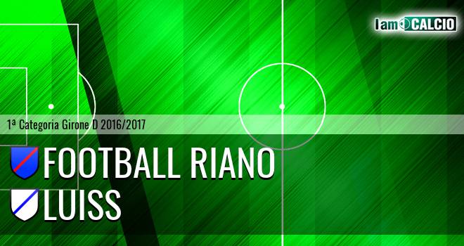 Football Riano - Luiss