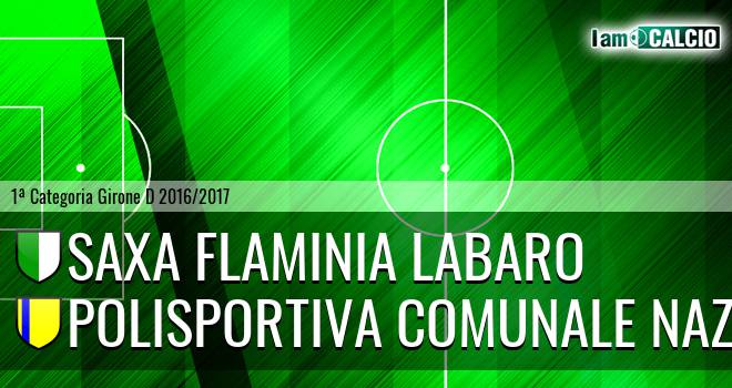 Saxa Flaminia Labaro - Polisportiva Comunale Nazzano