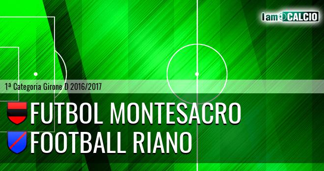 Futbol Montesacro - Football Riano