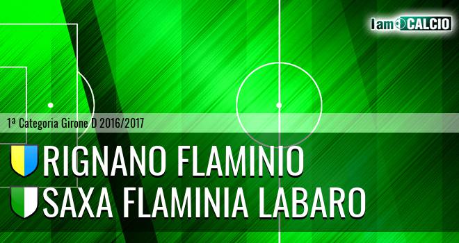 Rignano Flaminio - Saxa Flaminia Labaro