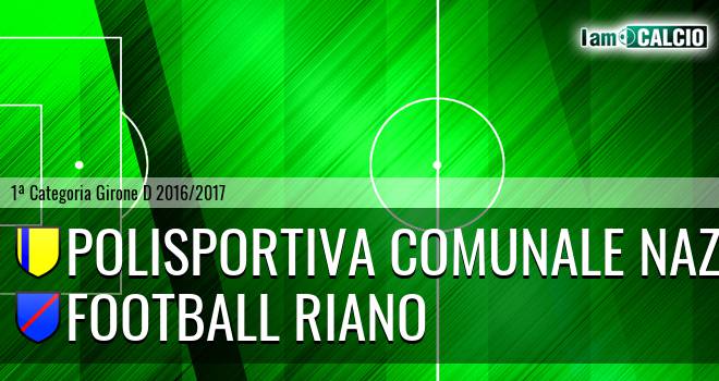 Polisportiva Comunale Nazzano - Football Riano