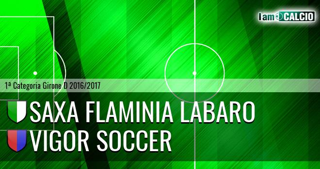 Saxa Flaminia Labaro - Vigor Soccer