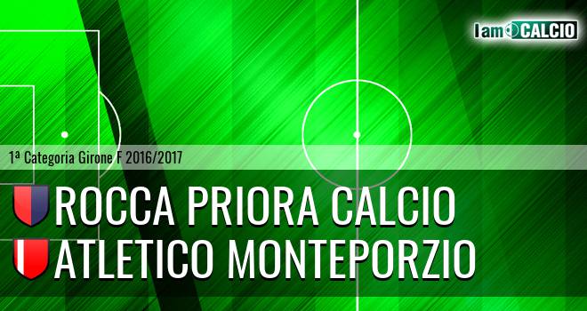 Rocca Priora Calcio - Atletico Monteporzio