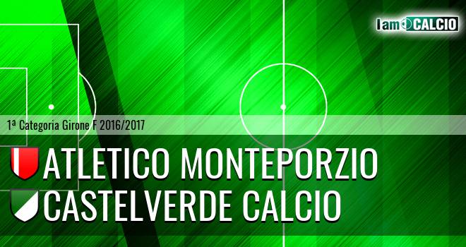 Atletico Monteporzio - Castelverde Calcio