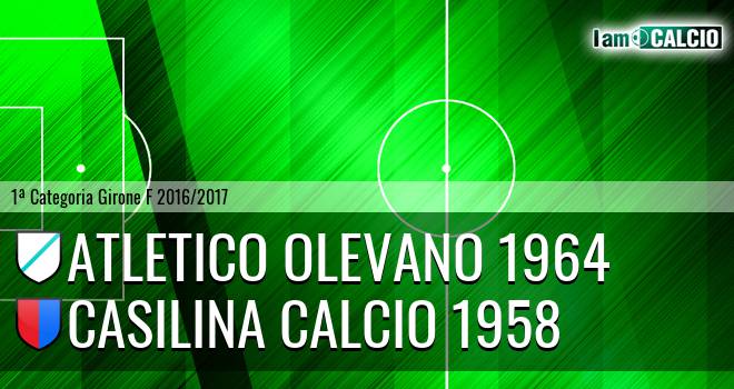 Atletico Olevano 1964 - Casilina Calcio 1958