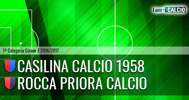 Casilina Calcio 1958 - Rocca Priora Calcio