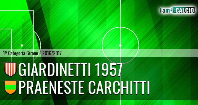 Giardinetti 1957 - Praeneste Carchitti