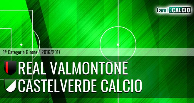 Real Valmontone - Castelverde Calcio