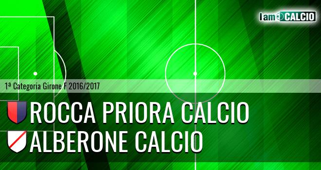 Rocca Priora Calcio - Alberone Calcio